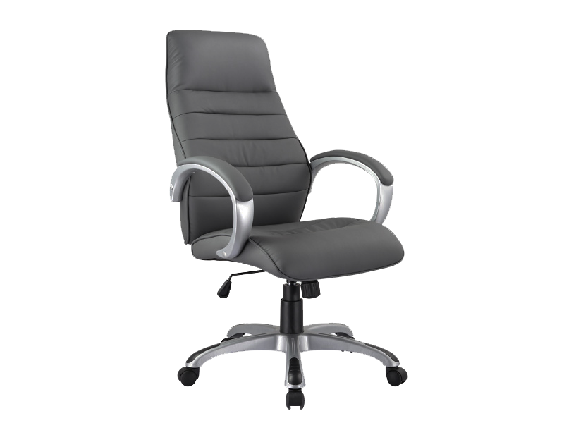 Kancelárska stolička  Q-046 šedá