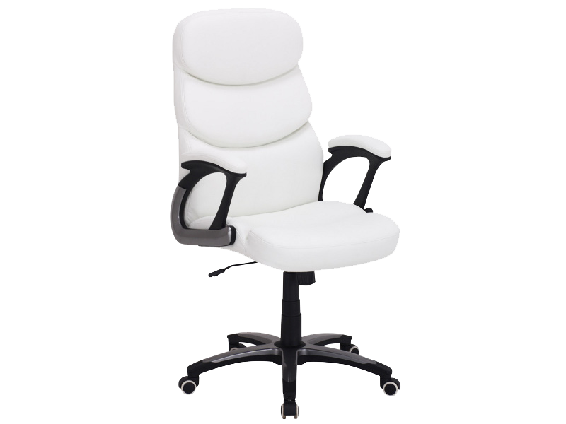 Kancelárska stolička  Q-017 biela