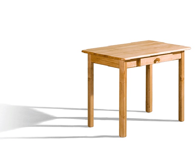 Jedálenský stôl Marko II P drevený so šuflíkom