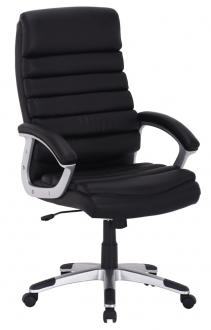 Kancelárska stolička  Q-087 Čierna