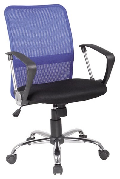 Kancelárska stolička  Q-078 modrá