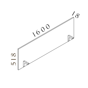 Deliaci panel CREATOR 160x52