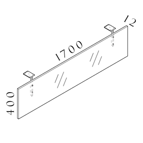 Deliaci panel CREATOR 170x40x1,2