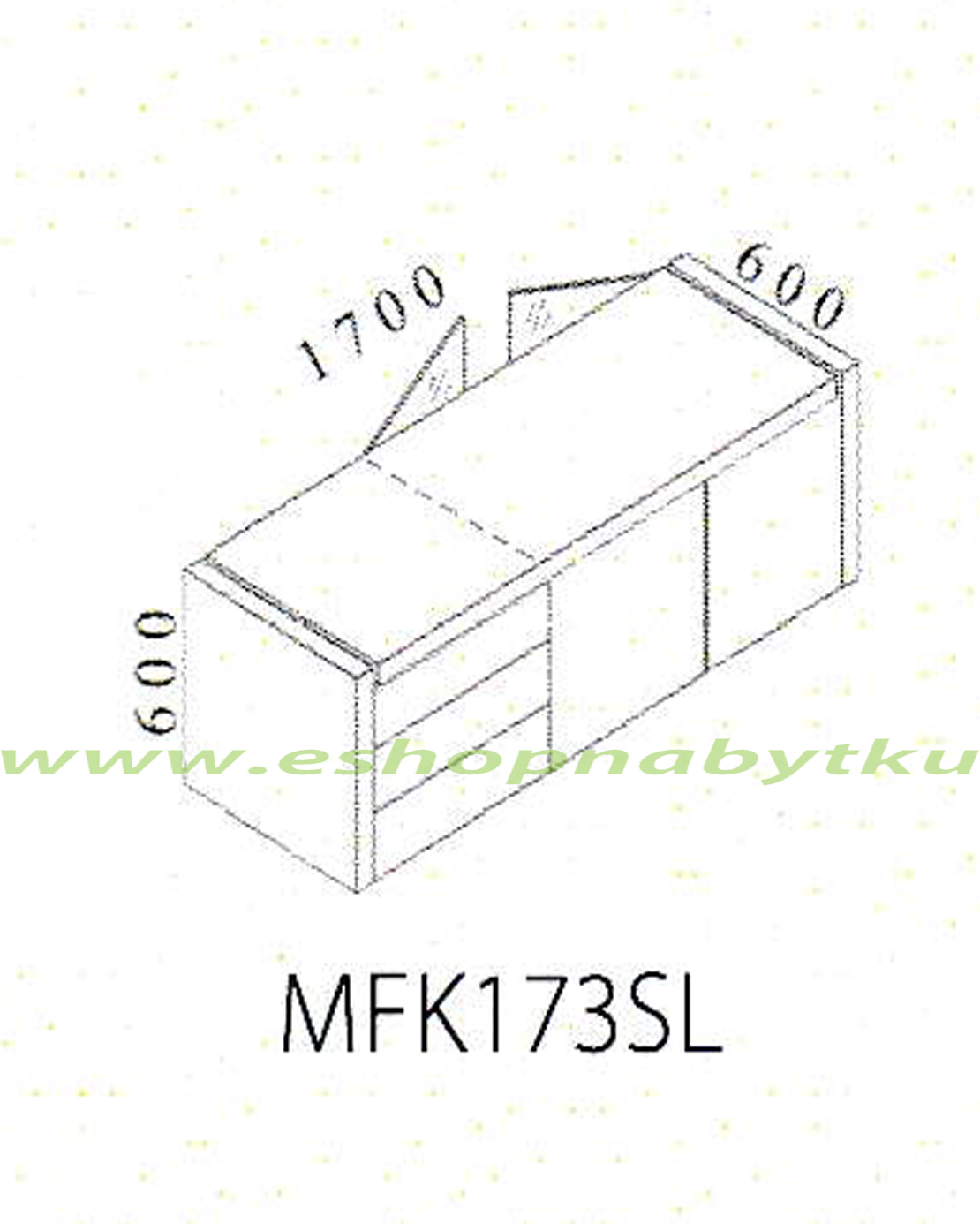 Kontajner FUNDAMENTAL 170L - sklo