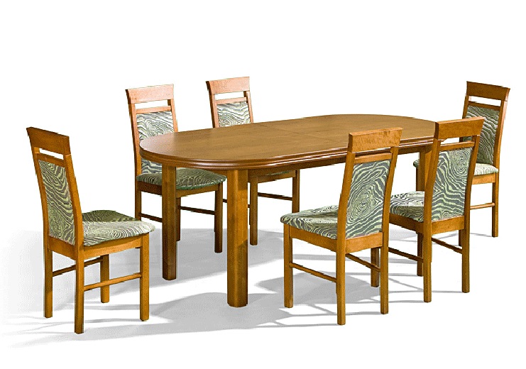 Jedálenský stôl Rona + 6 stoličiek DAP-13