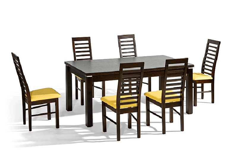 Jedálenský stôl Tana + 6 stoličiek DAP-31