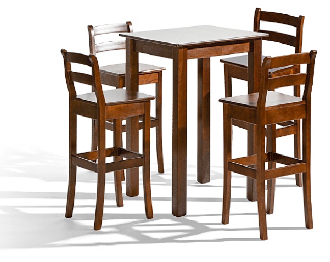 Kuchynský stôl Bello I + 4 barové stoličky DAH-8